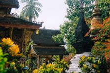 Tempelgarten Luang Prabang