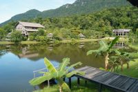 kleines Dorf auf Borneo
