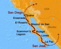 Baja California Reise