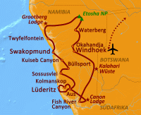 Namibia Wanderreise