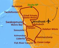 Namibia Exklusiv Reise